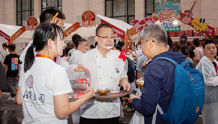 以食为媒，淮扬菜品鉴堂受邀参展“北京国际美食荟”